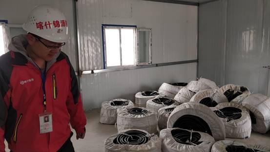 第三师红旗农场托克拉克水库放水渠防渗工程