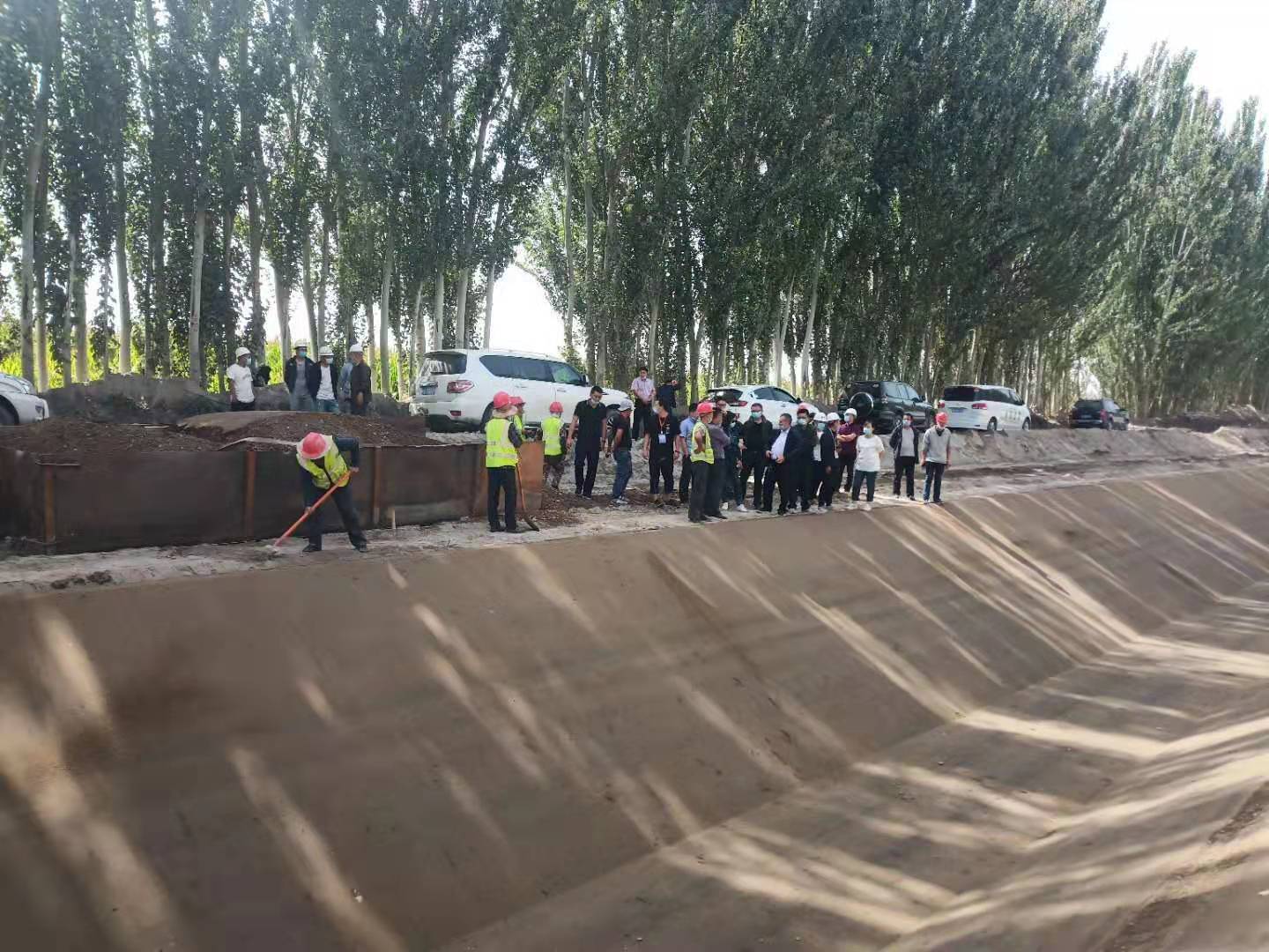 喀什噶尔河灌区疏勒县骨干工程卡达苏盖提水库进水渠节水改造项目